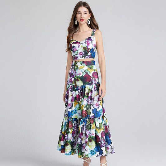 SVANA - Split Maxi Dress