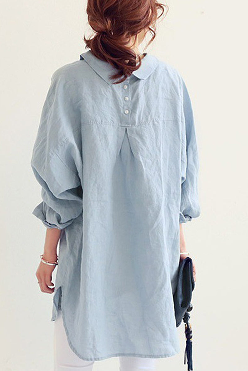 Vanessa | Oversized Linen Shirt