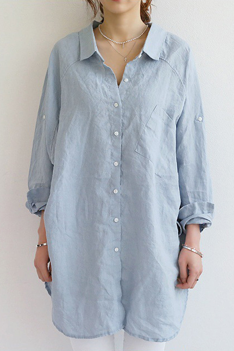 Vanessa | Oversized Linen Shirt