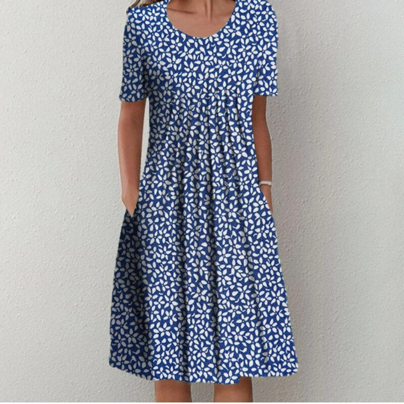 Adeline I Elegant Cotton Dress