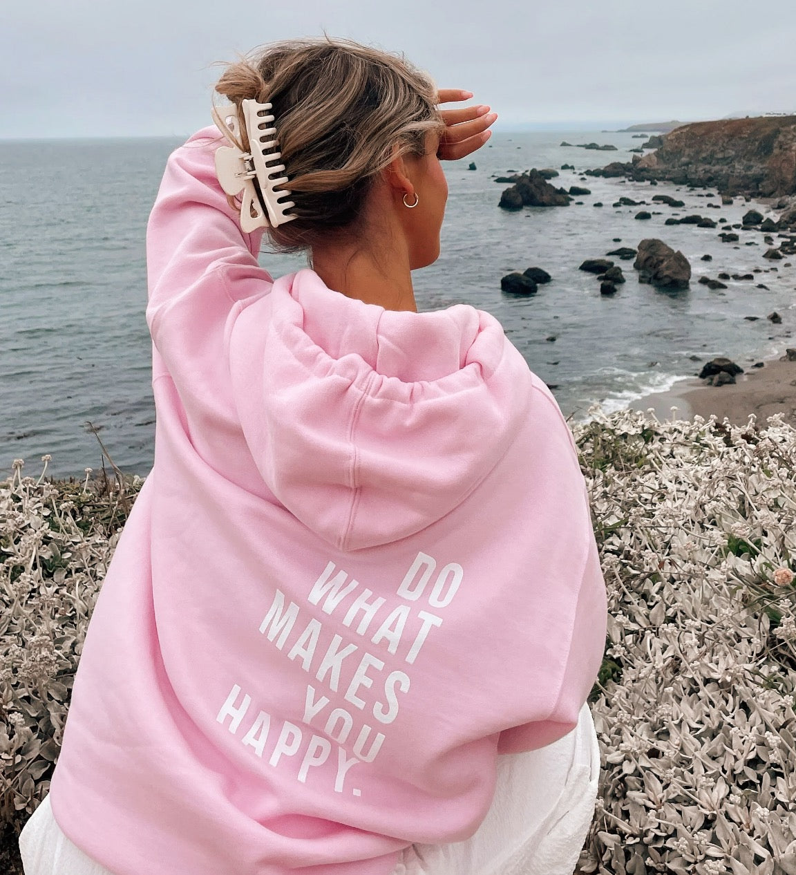 Do What Makes You Happy. | Oversized Hoodie