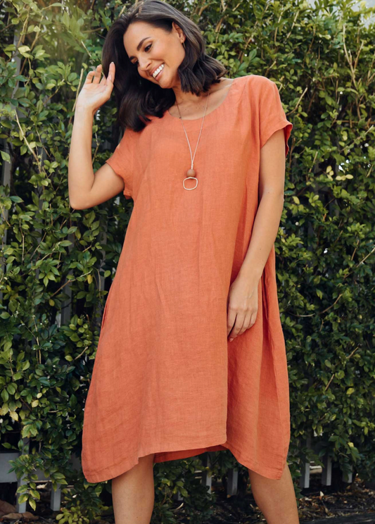 Sonny - Linen Dress For Australian Summer Season