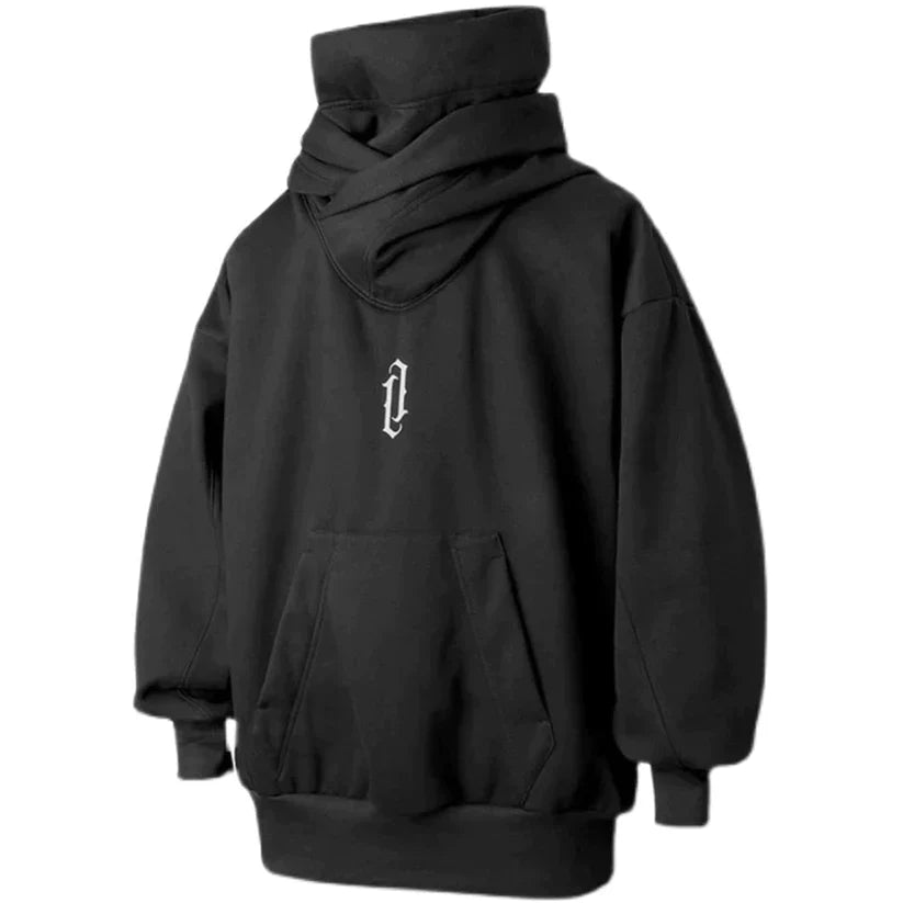 Ninja - Men's Hoodie with Double Neckline