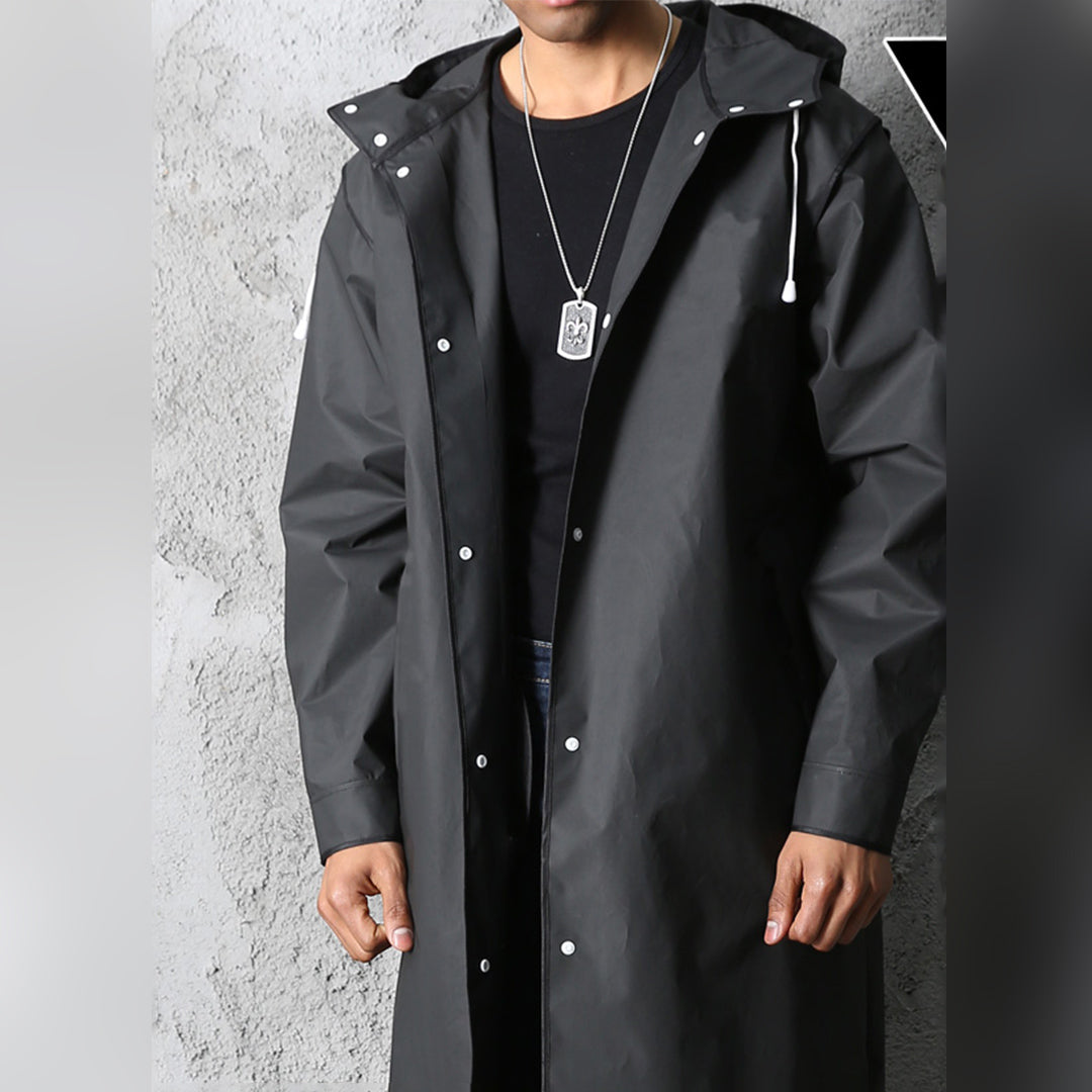 Jones | Hooded Men Raincoat