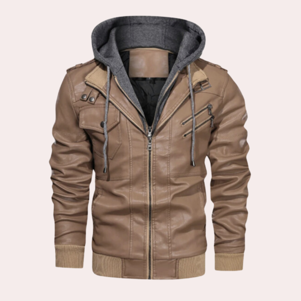 Aslak - Stylish men's hooded jacket