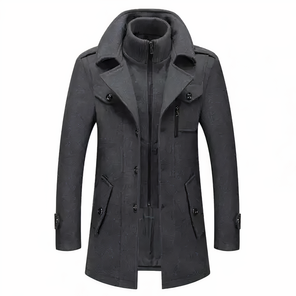 Fiorello | Fashionable Double Collar Jacket