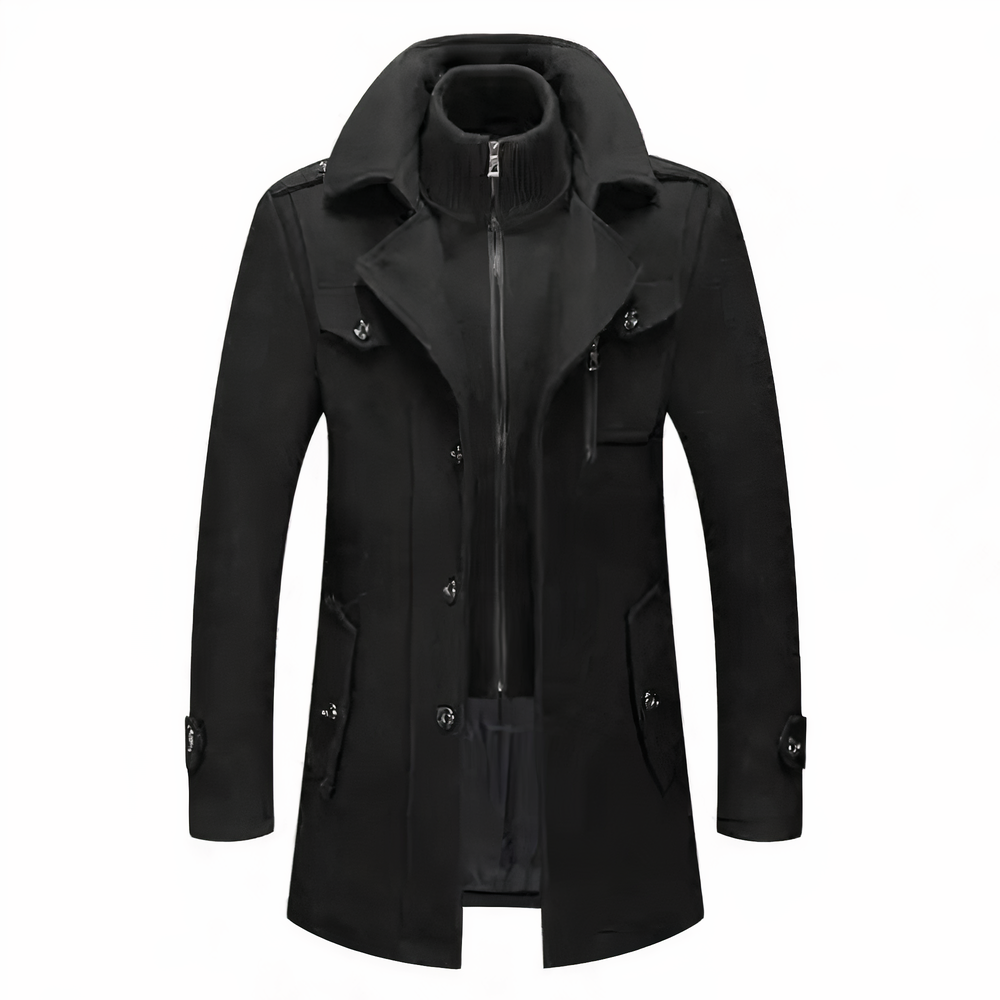 Fiorello | Fashionable Double Collar Jacket