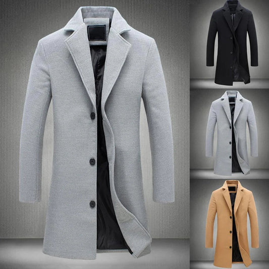 Alvin | Long winter coat for men