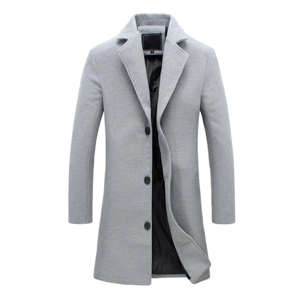 Alvin | Long winter coat for men