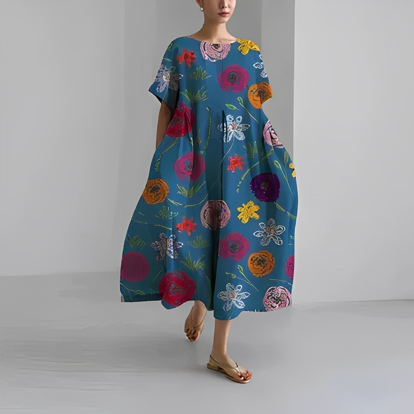 Scarlett | Comfortable Floral Dress