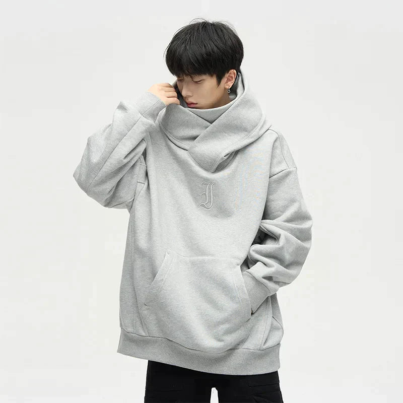 Ninja - Men's Hoodie with Double Neckline