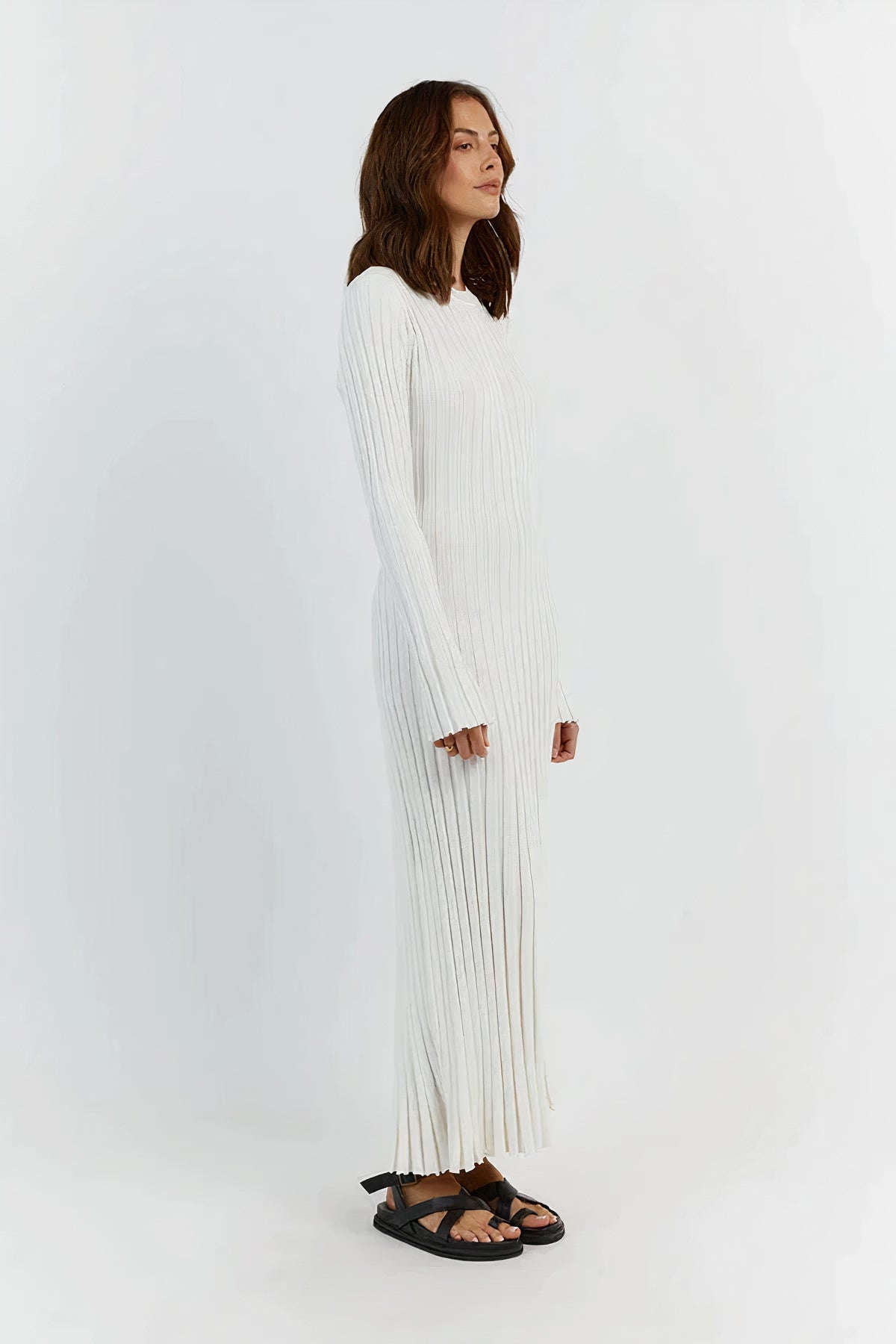 Alena | Ribbed Knit Dress