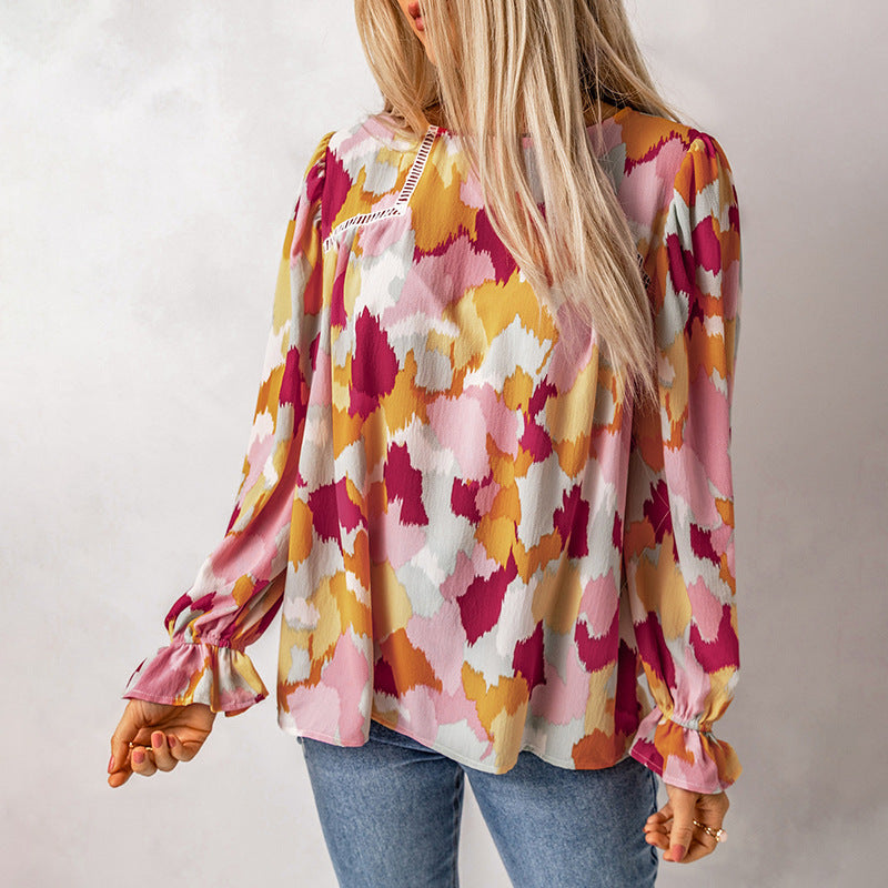 HALLE - Abstract Printed Shirt