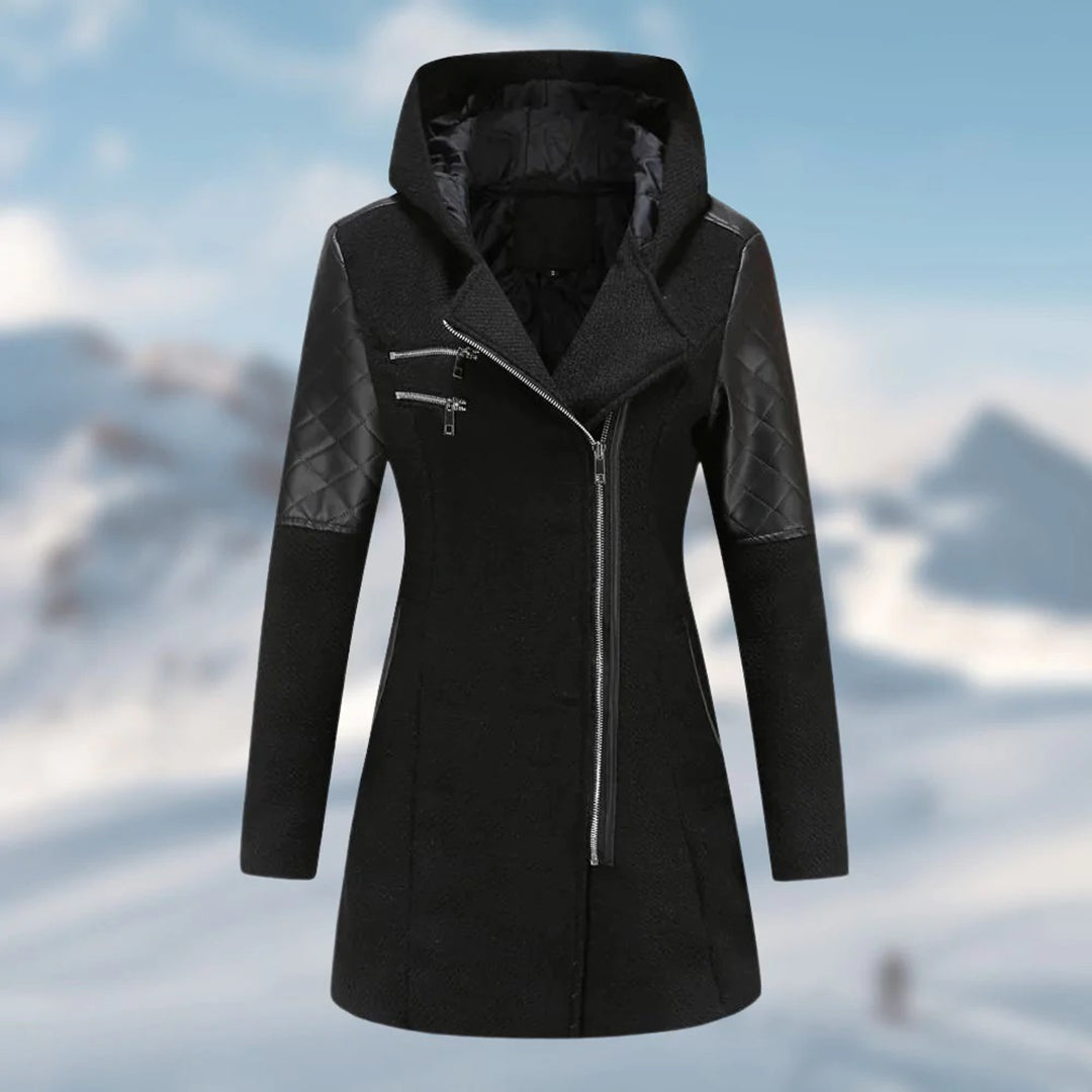 Riley | Long hooded winter coat