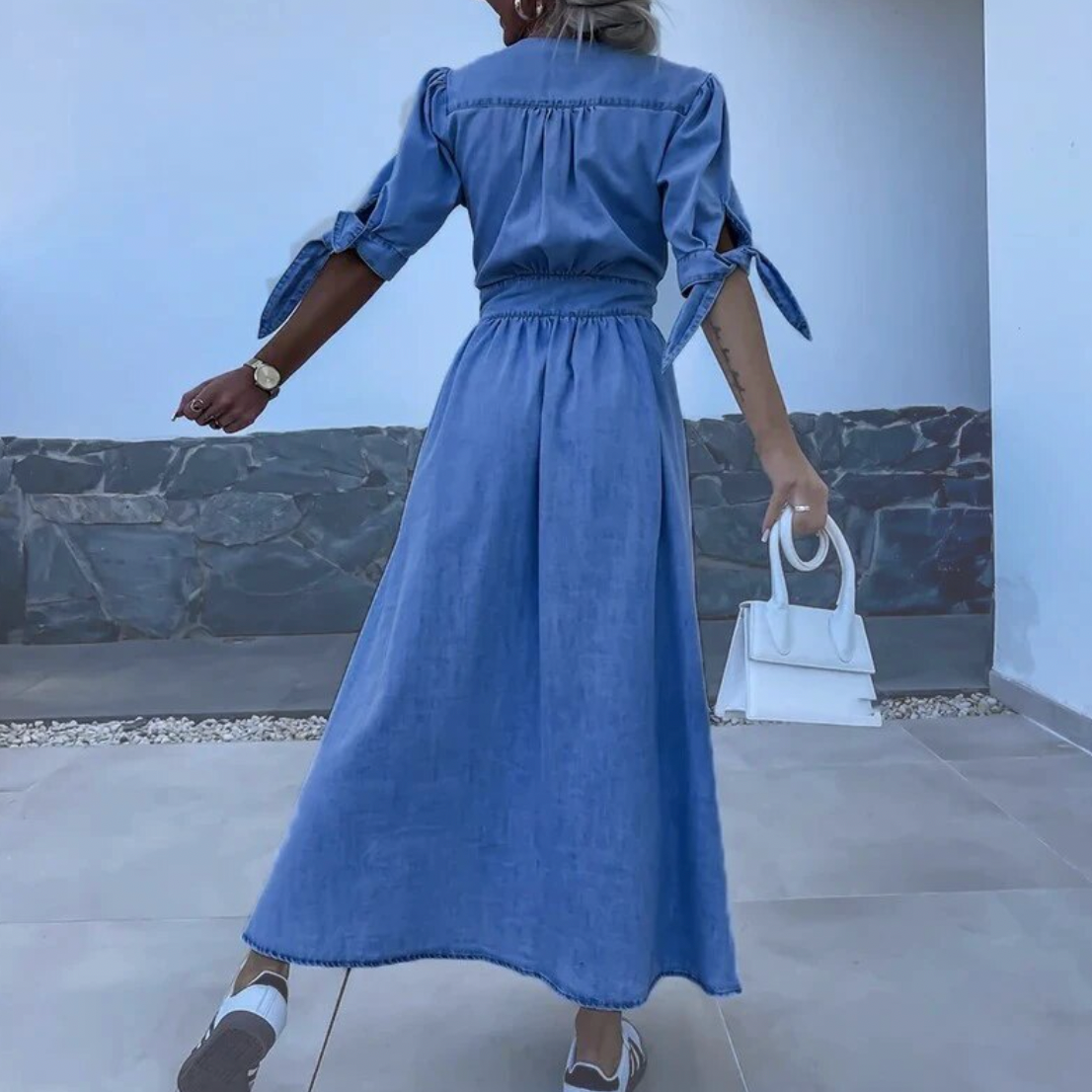 Tara | Denim Dress