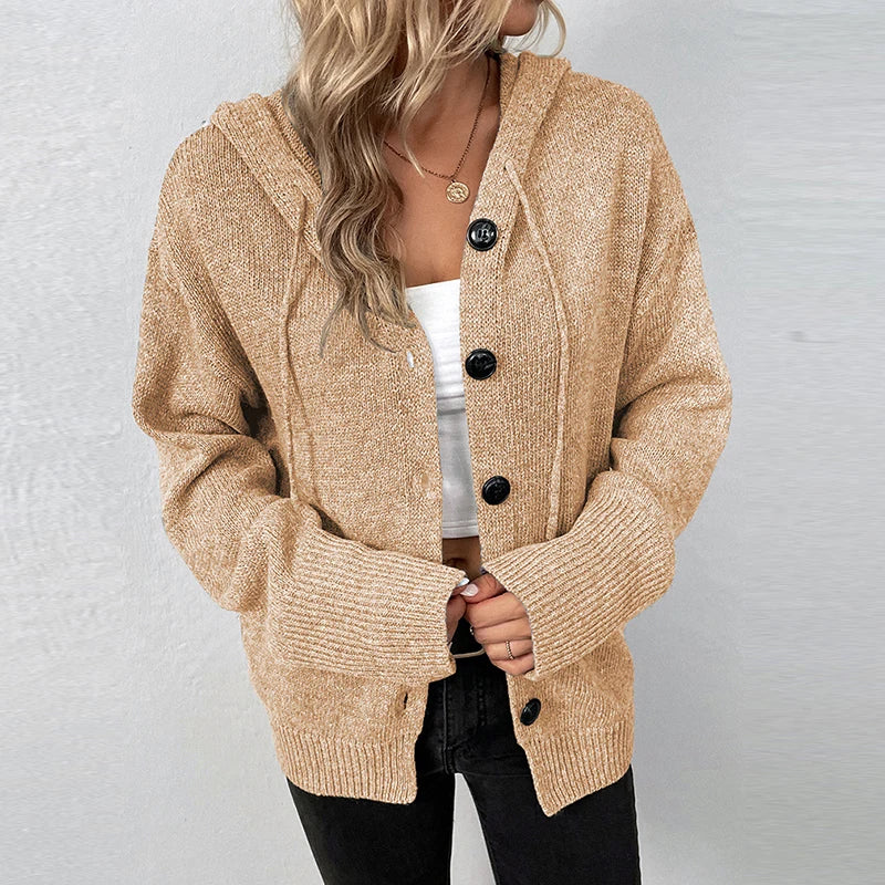 Lexia | Hooded Cardigan