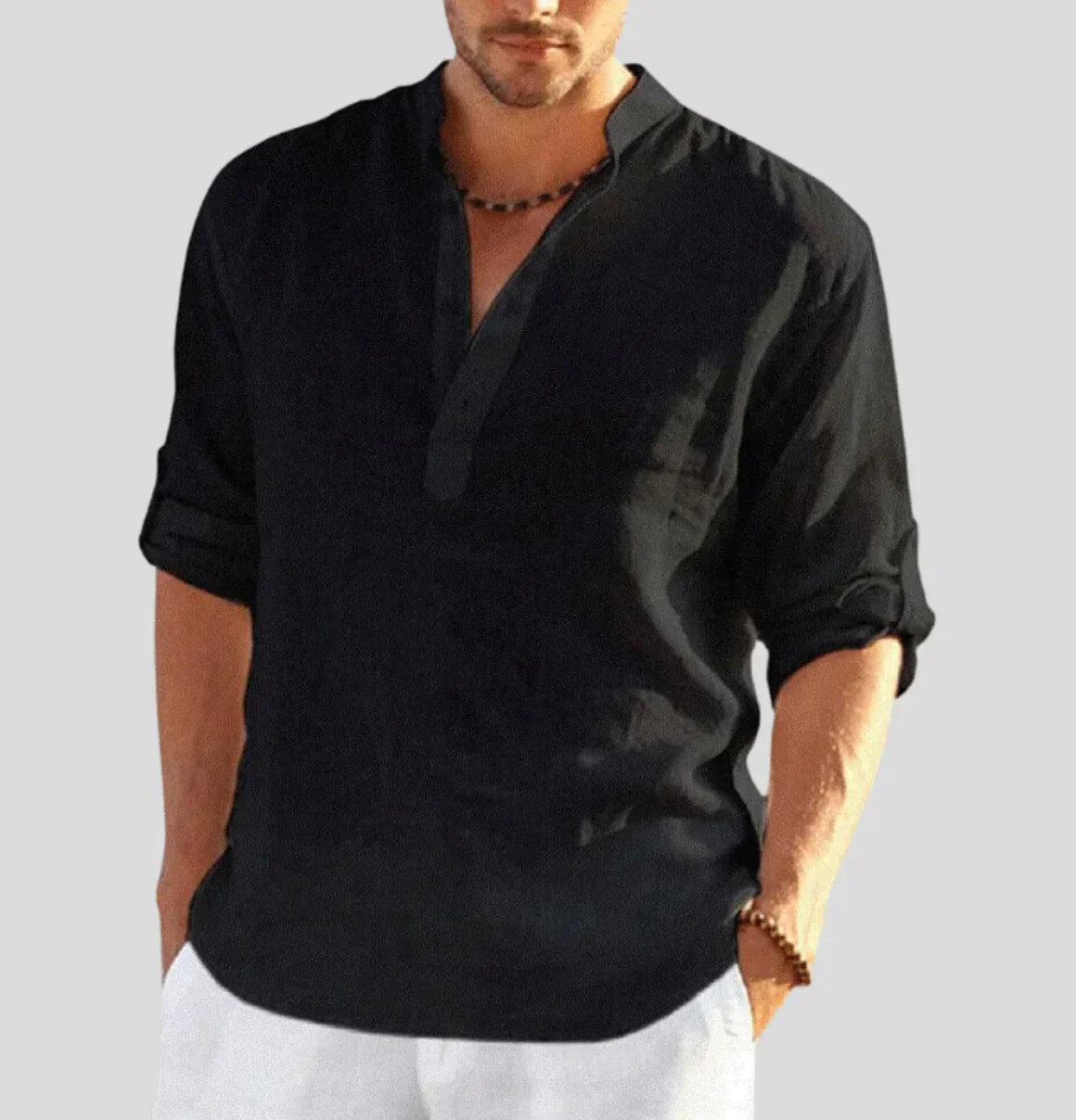 Sam | Elegant Linen Shirt for Men