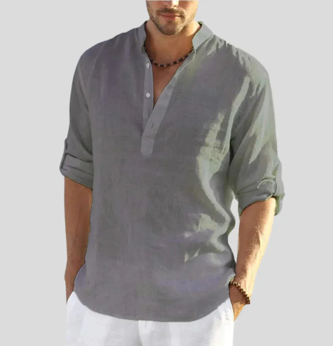 Sam | Elegant Linen Shirt for Men