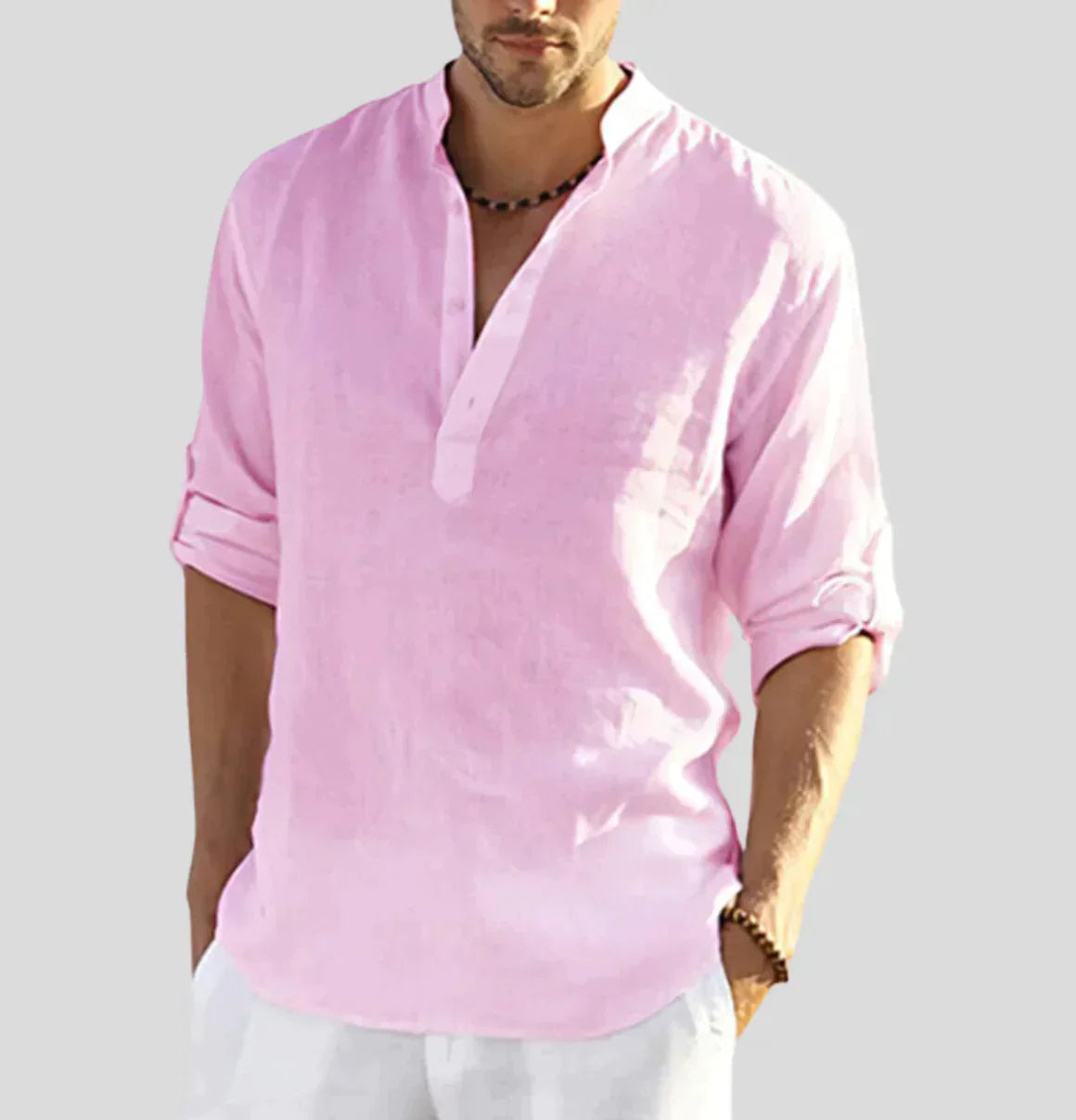 Sam | Elegant Linen Shirt for Men