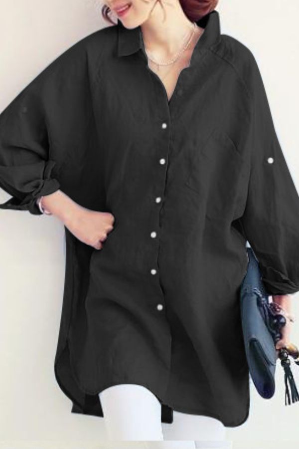 Vanessa | Oversized Linen Shirt