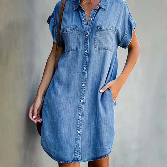 Naomi | Denim Dress