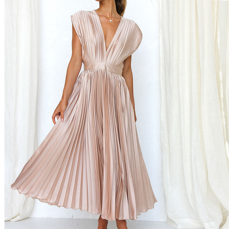 AYANIA - Pleated Summer Dress