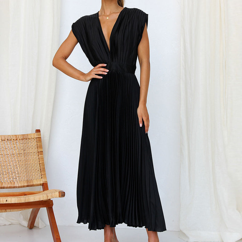 AYANIA - Pleated Summer Dress