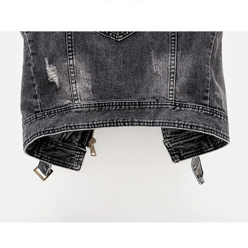 ABBEY - Women's Denim Waistcoat