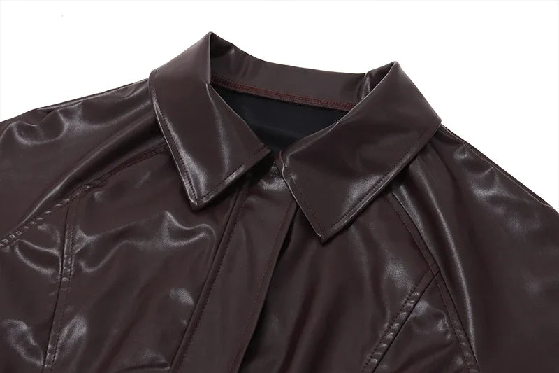 YUNE - Vegan Leather Jacket