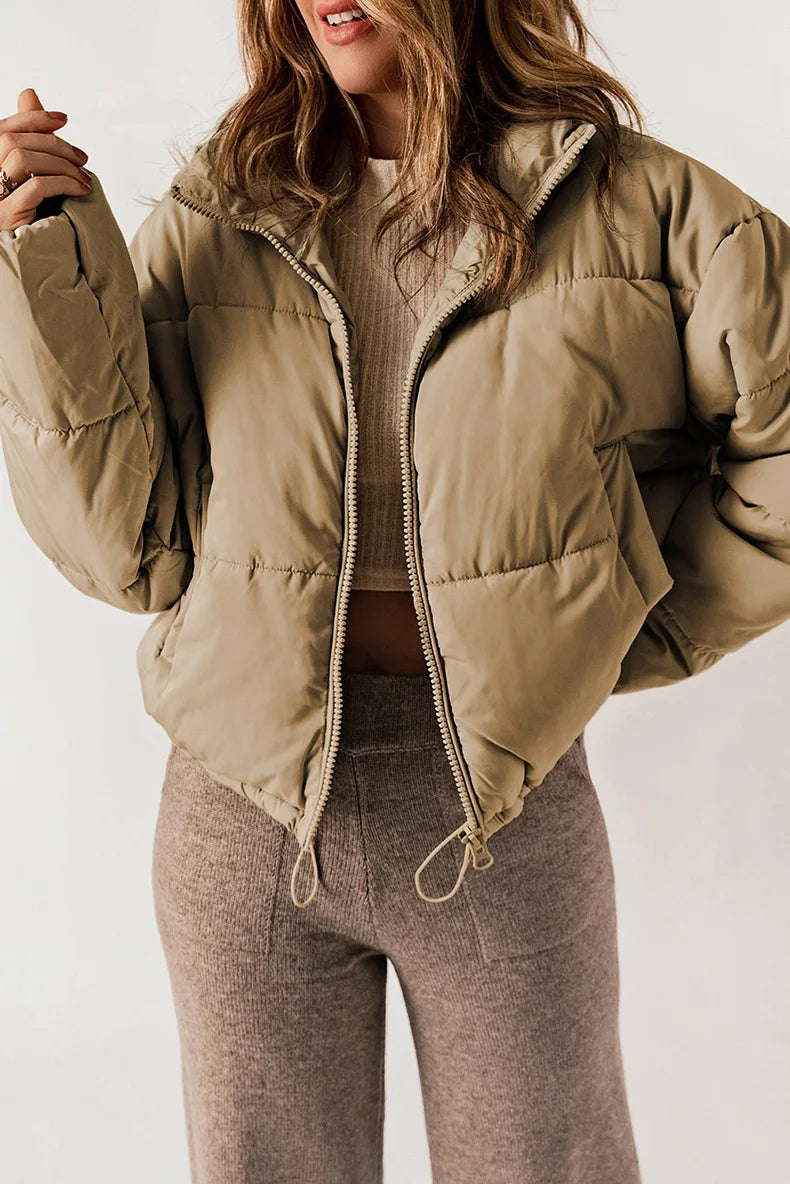 VESTA - Puffer Jacket with Cinched Waist