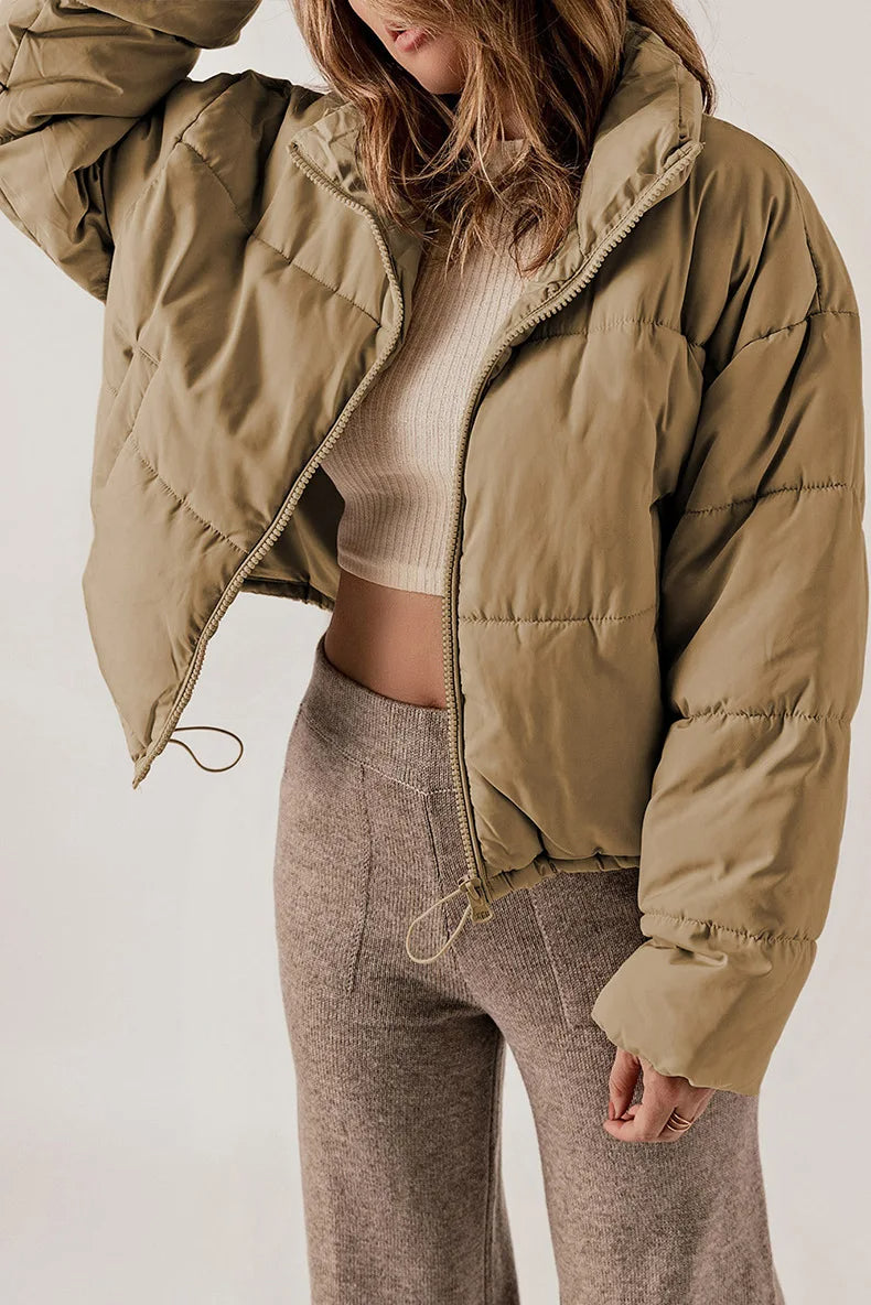 VESTA - Puffer Jacket with Cinched Waist