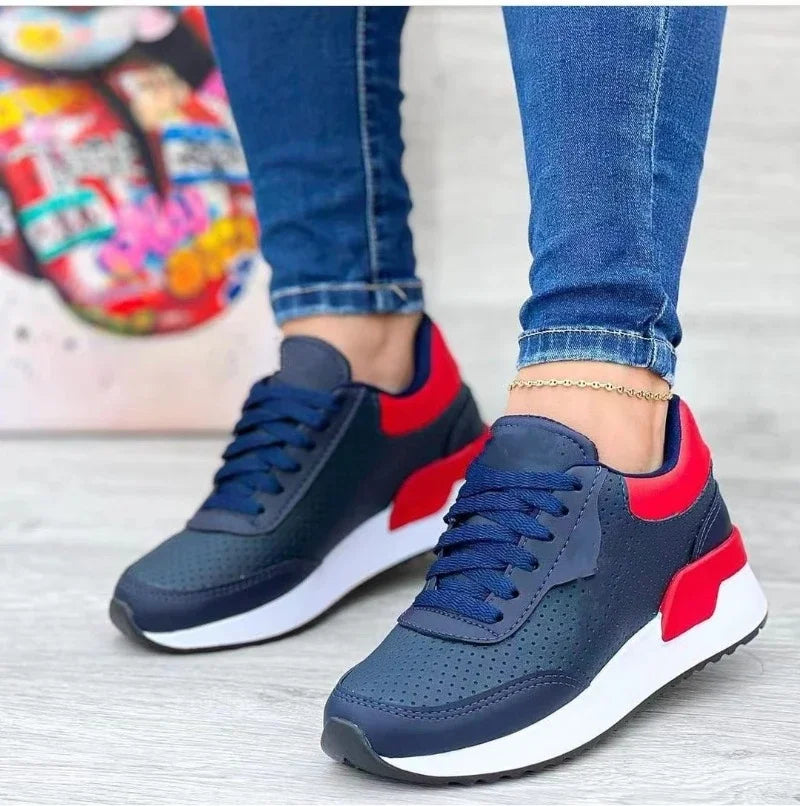 JANEA - Tri-Color Sneakers