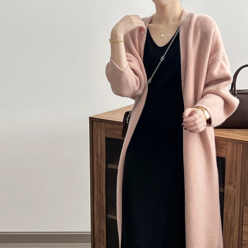 REDMI - Elegance Solid Longline Cardie