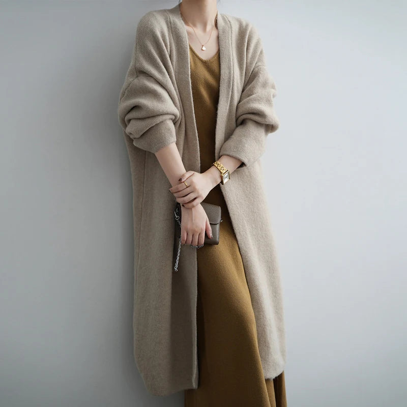 REDMI - Elegance Solid Longline Cardie