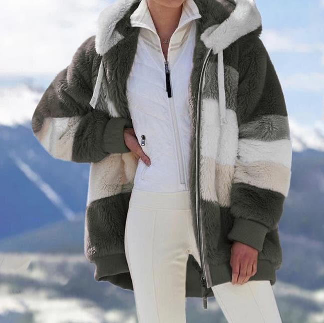 Popal™ | Wool & Cashmere Quilted Coat for Women