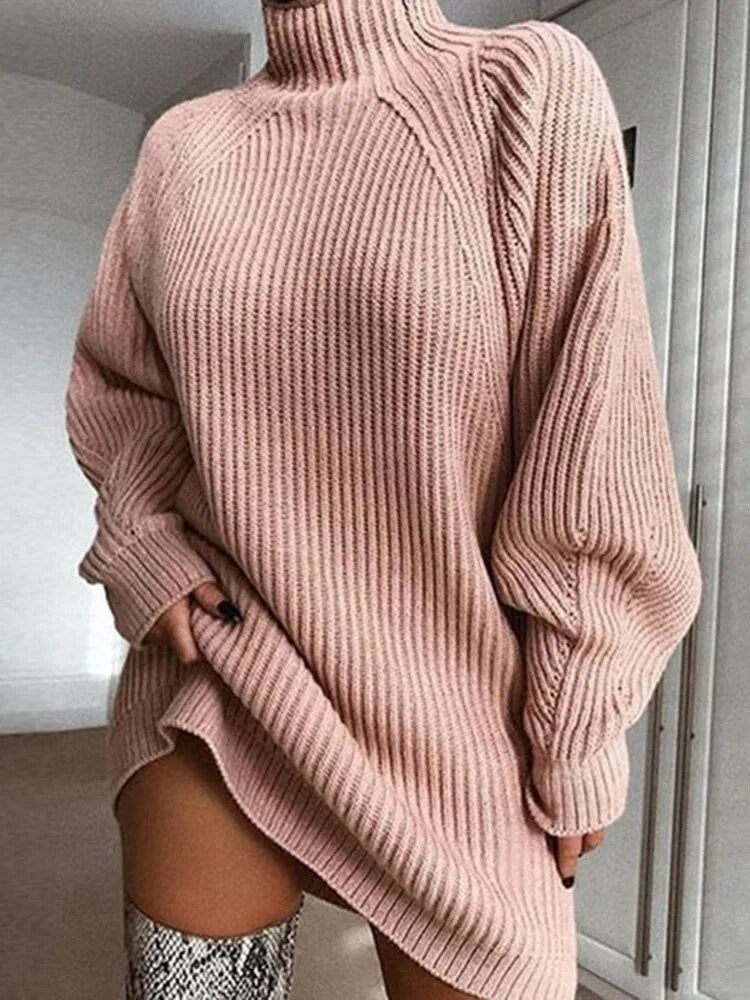 Rachel | Womens Knitted Turtleneck Sweater