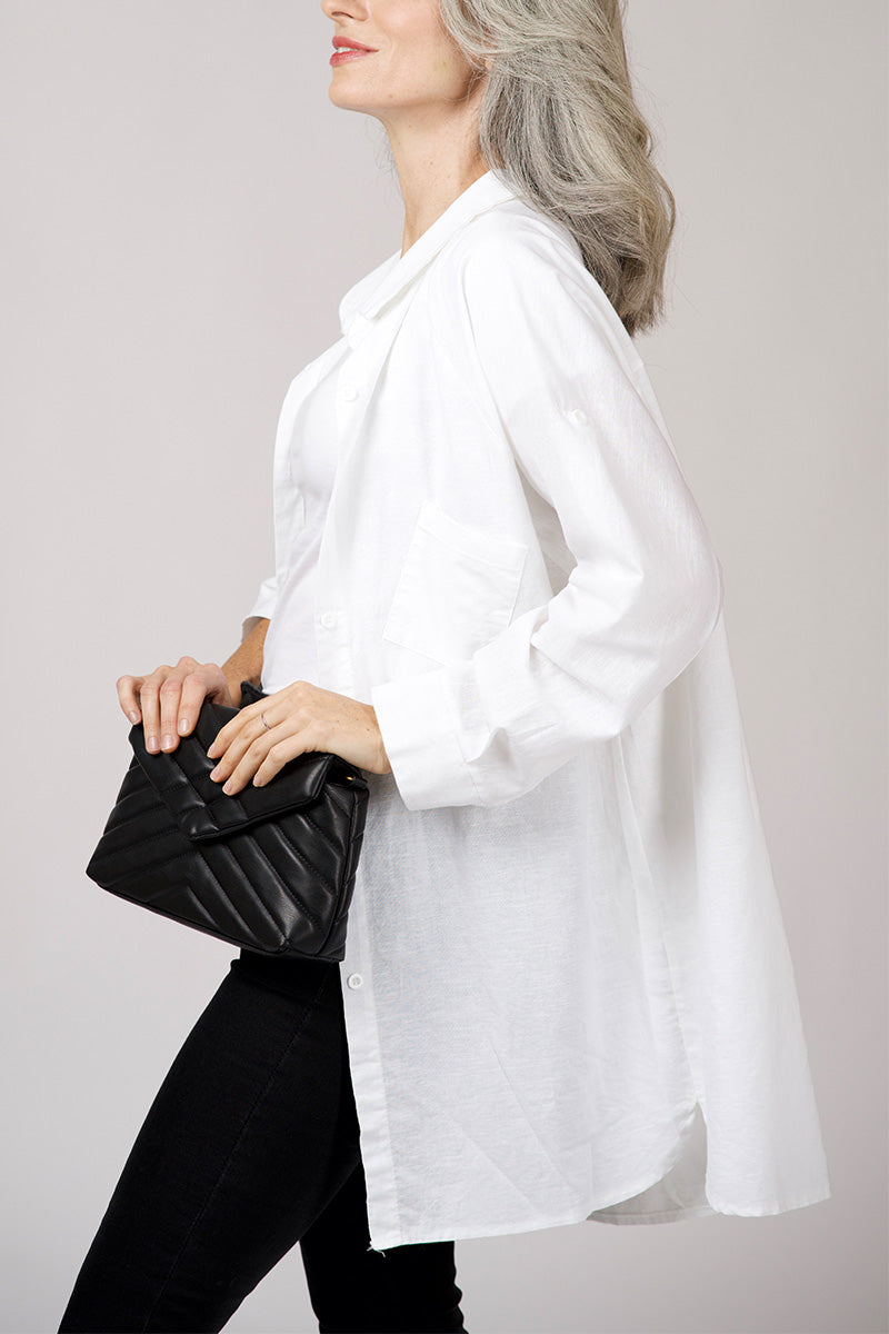 Vanessa | Oversized Linen Shirt