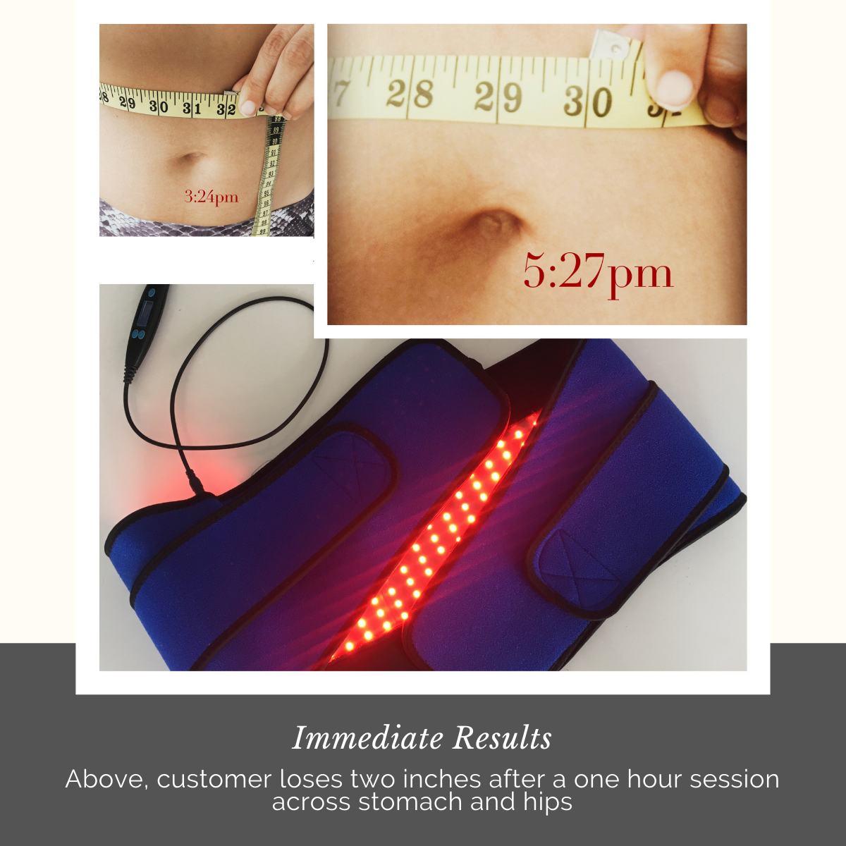 The Nushape Lipo Wrap for Fat Loss - LEDPhototherapies