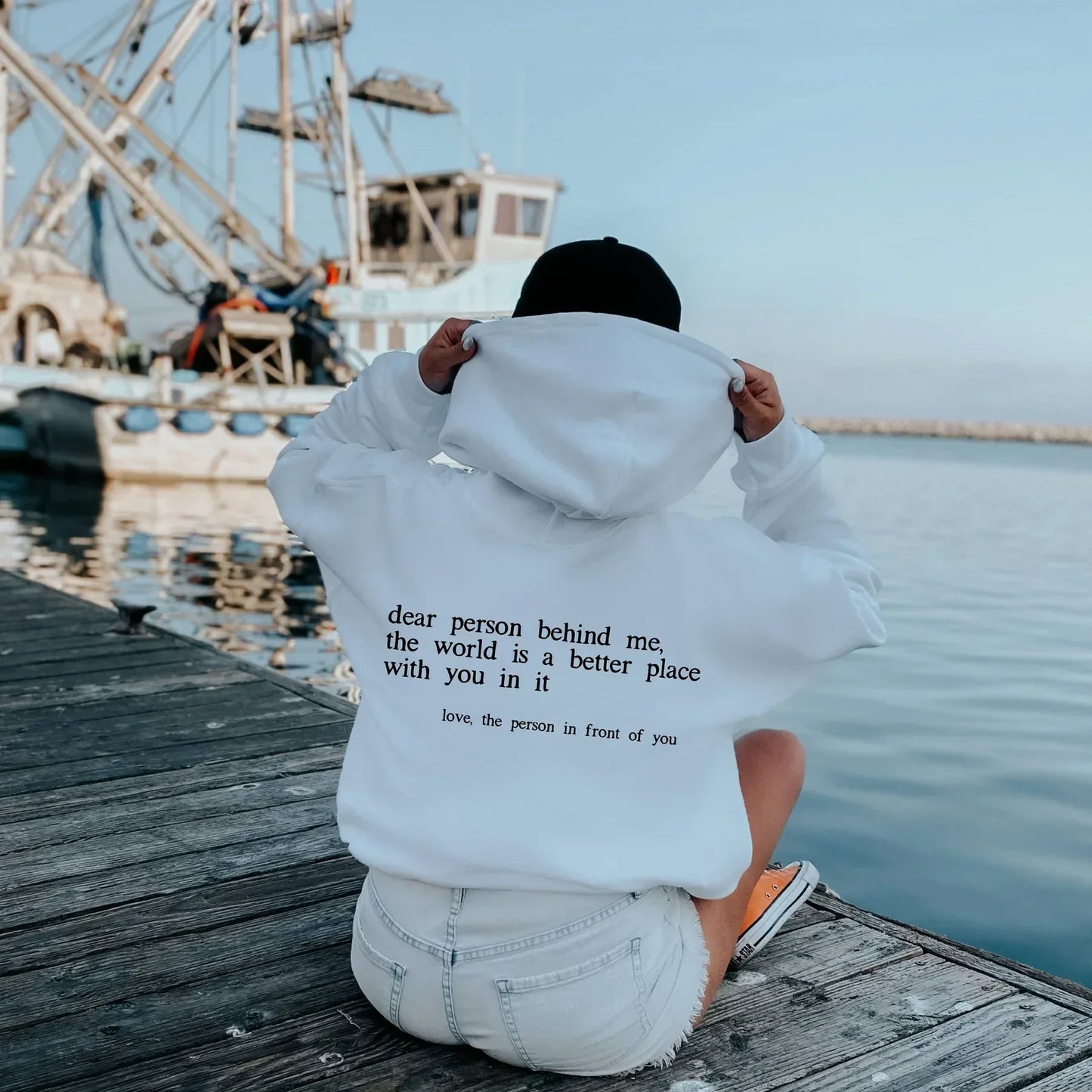 Dillon -  Stylish Hoodie With Lettering